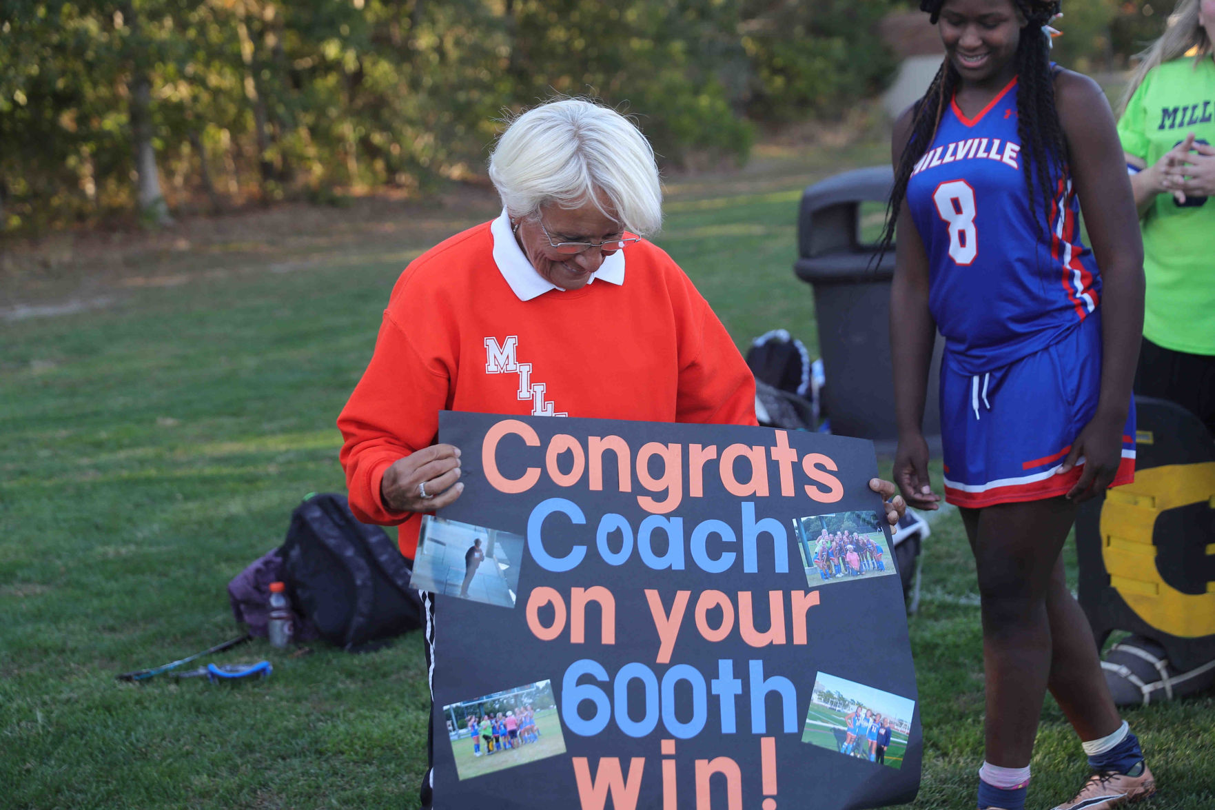 Millville field hockey coach Claudia McCarthy gets her 600th career